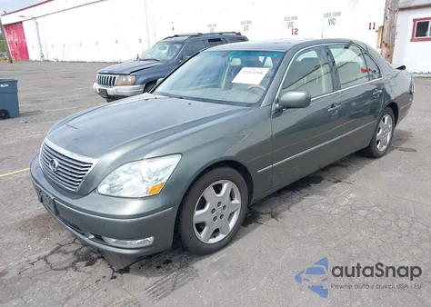 2004 Lexus Ls 430 из США, поврежденный, VIN JTHBN36FX40157899